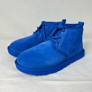 UGG Neural Men’s Dive Blue/ Chukka Ankle Boots #3236 Size 7 AUTHENTIC BRAND NEW